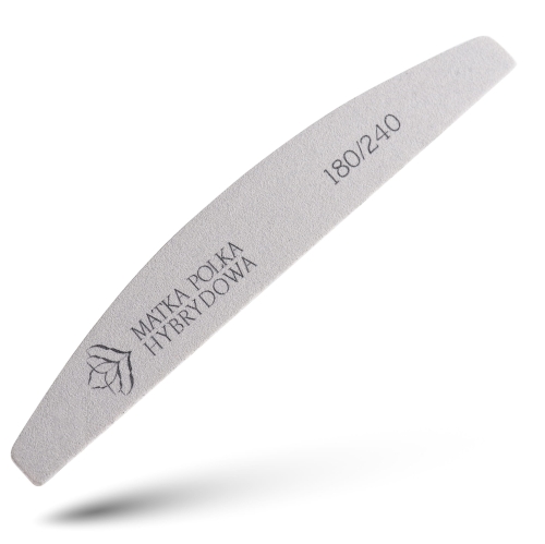 Pilnik półksiężyc 180/240 Matka Polka Hybrydowa – pilnik z gradacją 180/240