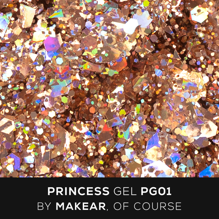 Princess Gel PG01 Gold Makear 5ml-6024