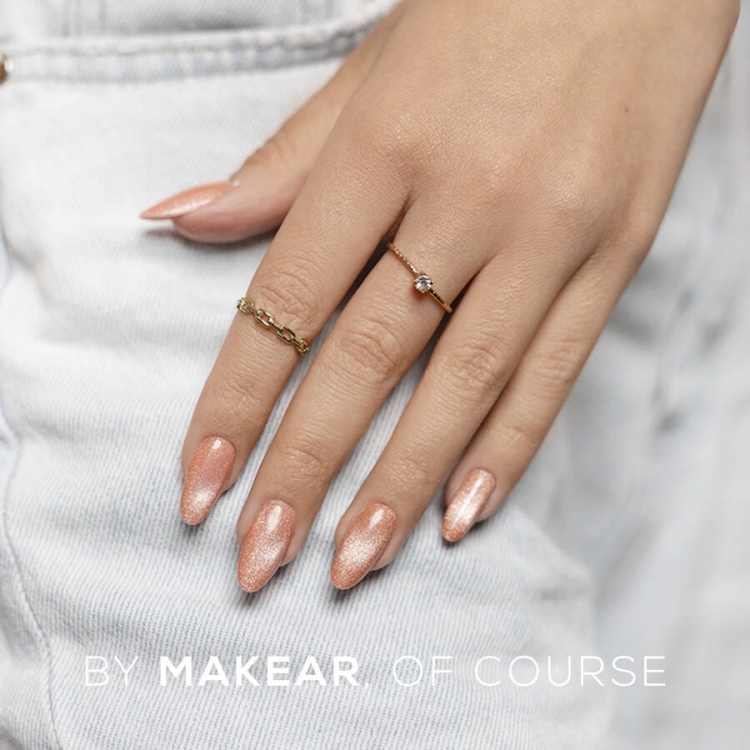 Lakier hybrydowy Glow in dark Cat Eye CL02-6451