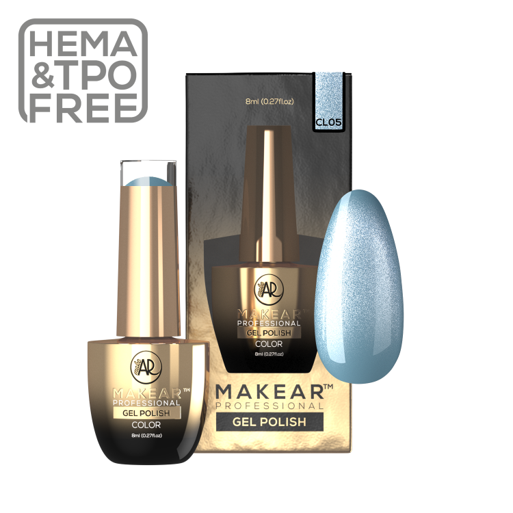 Lakier hybrydowy Glow in dark Cat Eye CL05-6467