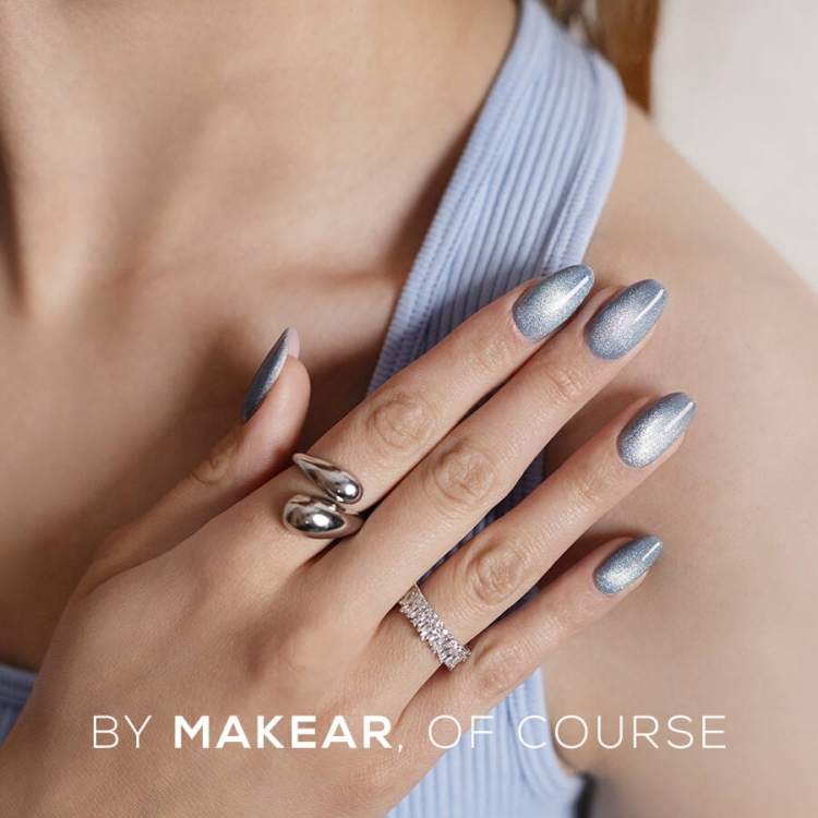 Lakier hybrydowy Glow in dark Cat Eye CL05-6471