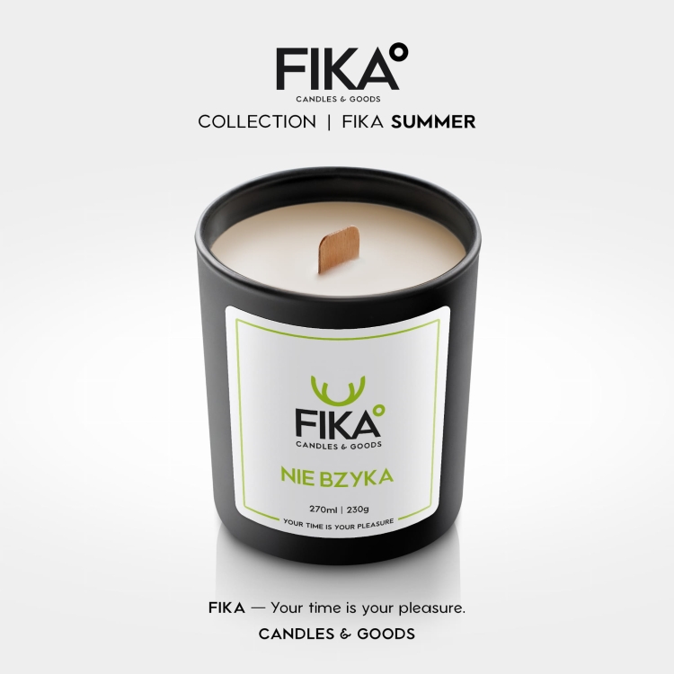 Świeca Sojowa Fika nie bzyka FIKA 270ml-6606