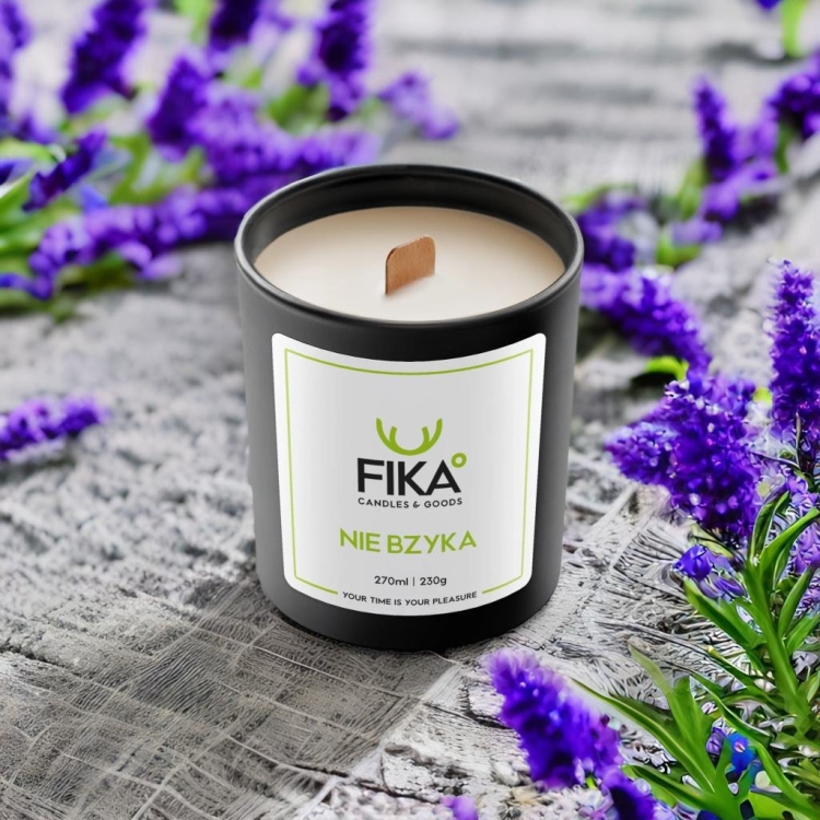 Świeca Sojowa Fika nie bzyka FIKA 270ml-6607