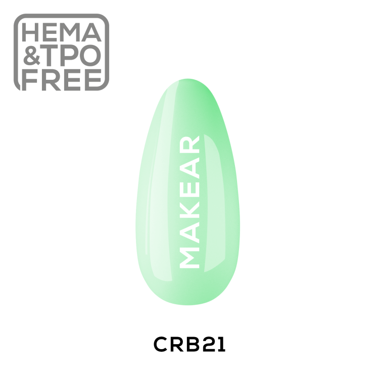 Baza kauczukowa Makear CRB21 Bubble Green-6628