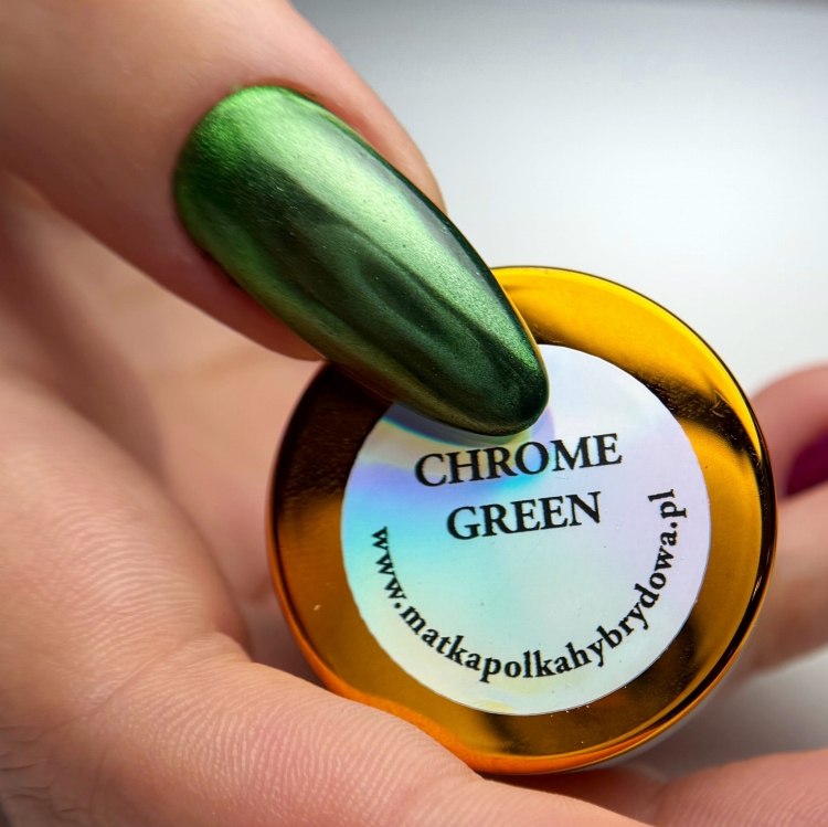 Pyłek CHROME GREEN 1