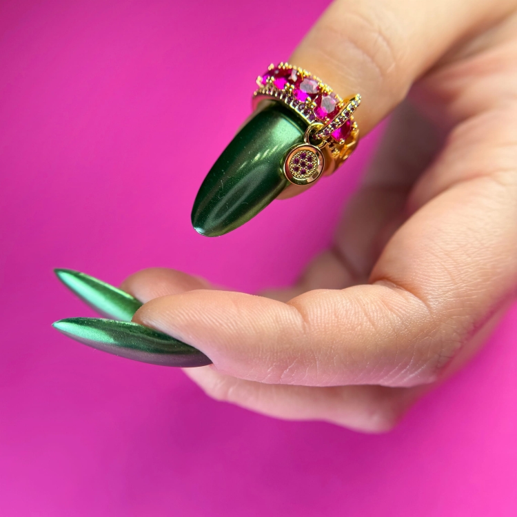 Pyłek CHROME GREEN 3