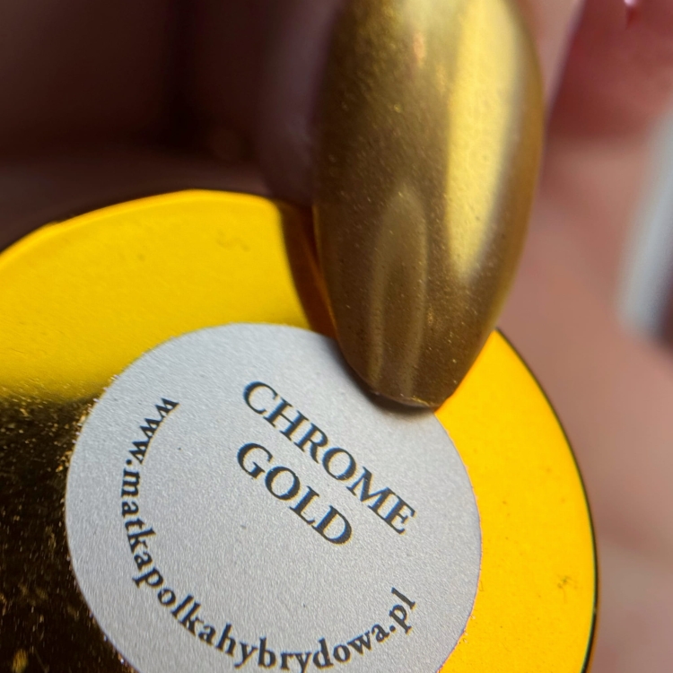 Pyłek CHROME GOLD