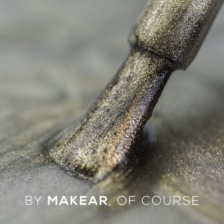 Top Cat Eye Gold 8ml (Top No Wipe)-7082