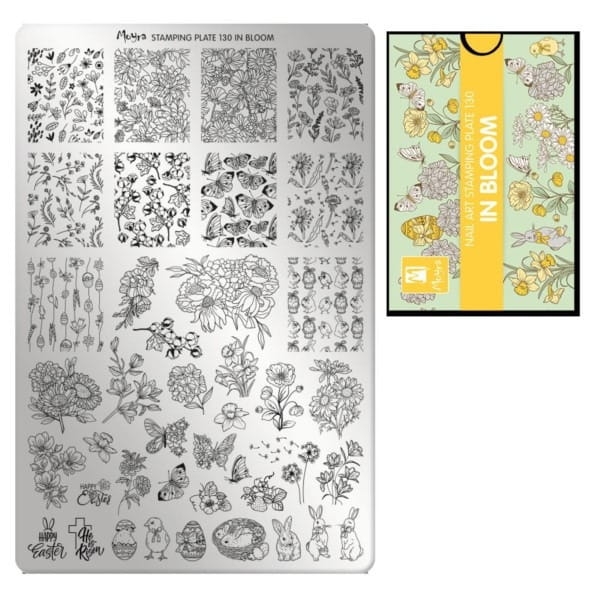 Płytka 130 + szablon IN BLOOM Moyra-7089