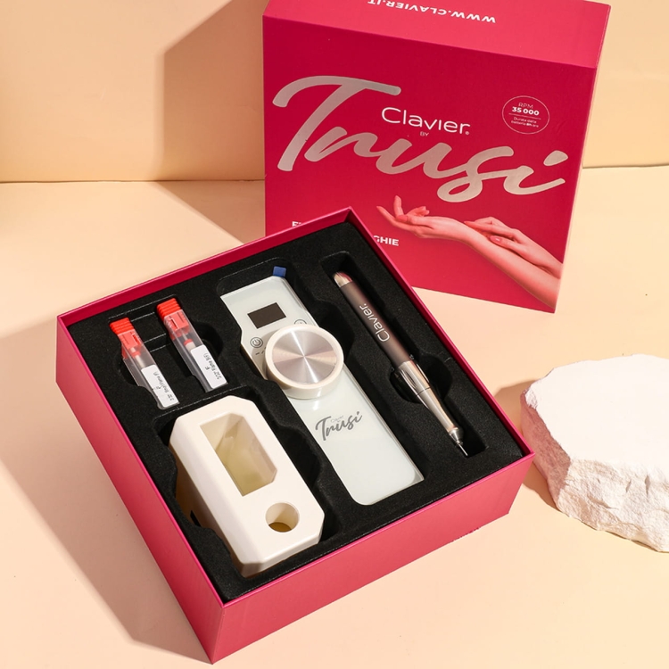 Frezarka akumulatorowa do manicure Clavier - biała-7148