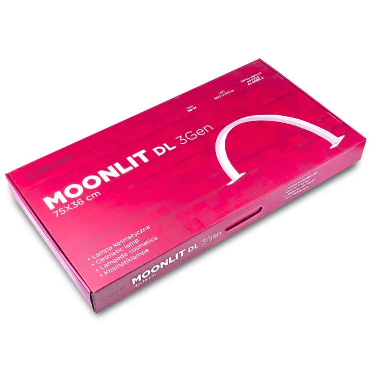 Lampa kosmetyczna Moonlit Clavier DL 3Gen-7136