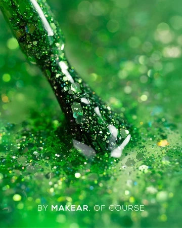 zielony lakier hybrydowy