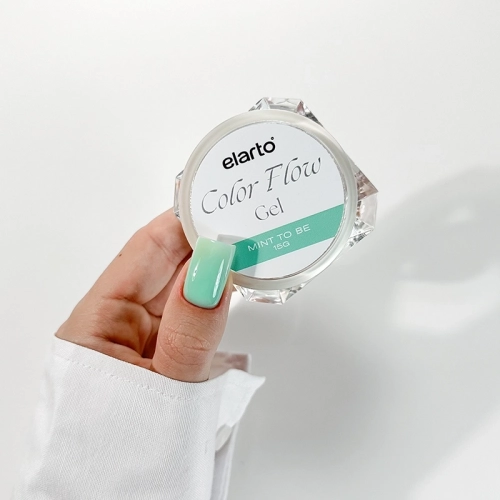 Żel budujący Color Flow Mint To Be 15g Elarto