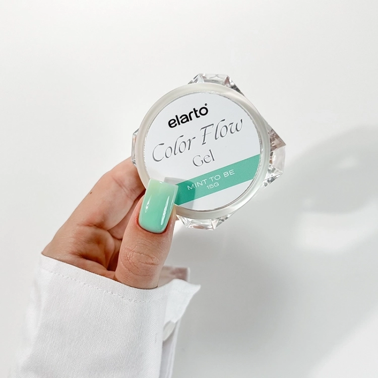 Żel budujący Color Flow Mint To Be 15g Elarto