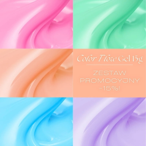 zestaw żeli candy flow
