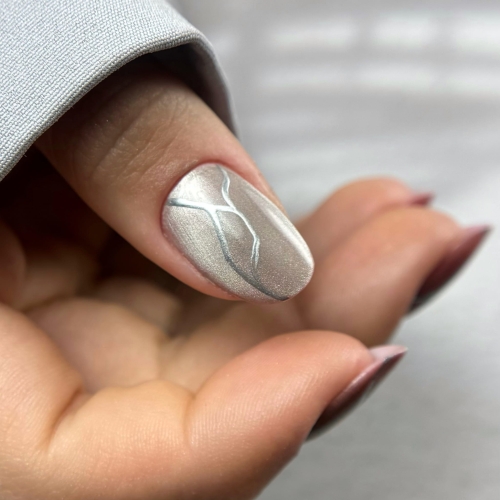 Lakier hybrydowy SC04 Makear Silky Cat Eye