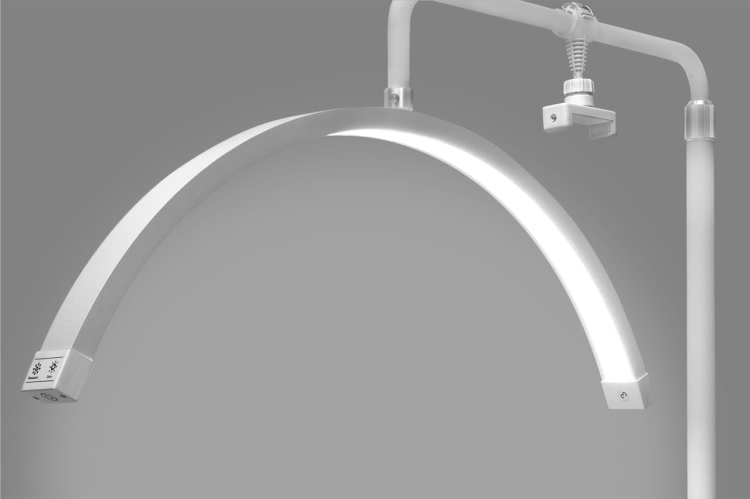 lampa kosmetyczna półokrągła