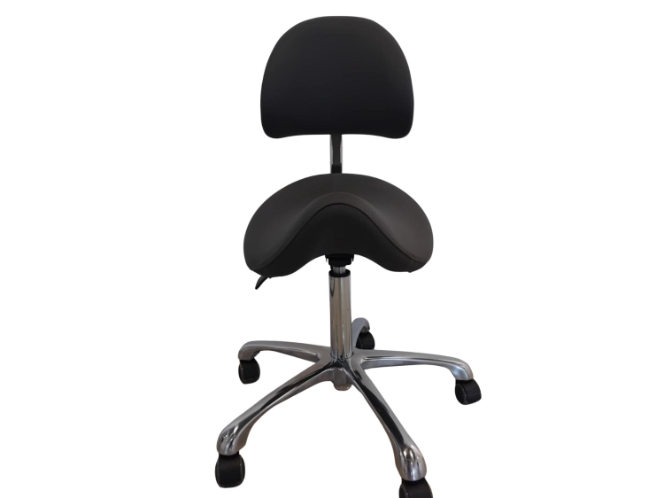 Taboret kosmetyczny typu siodło