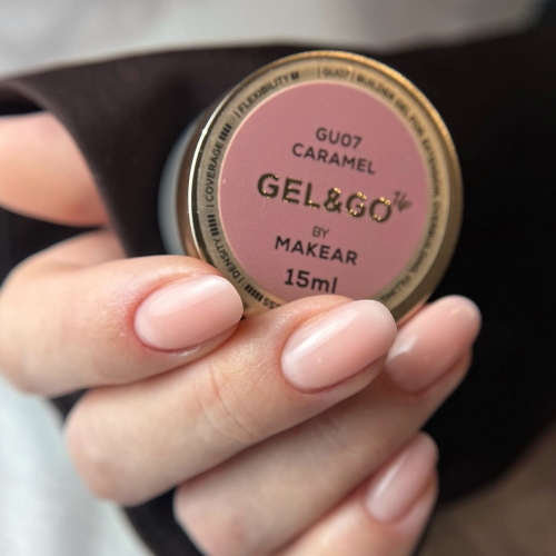 Żel budujący Gel&Go UP Caramel GU07