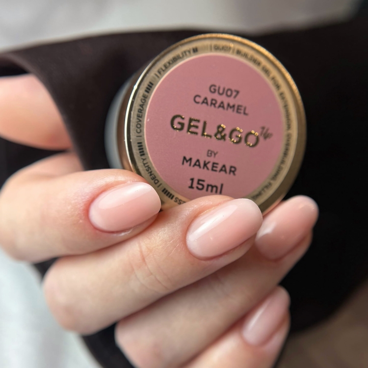 Żel budujący Gel&Go UP Caramel GU07
