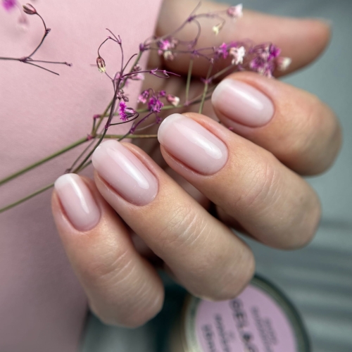 żel budujący milky pink