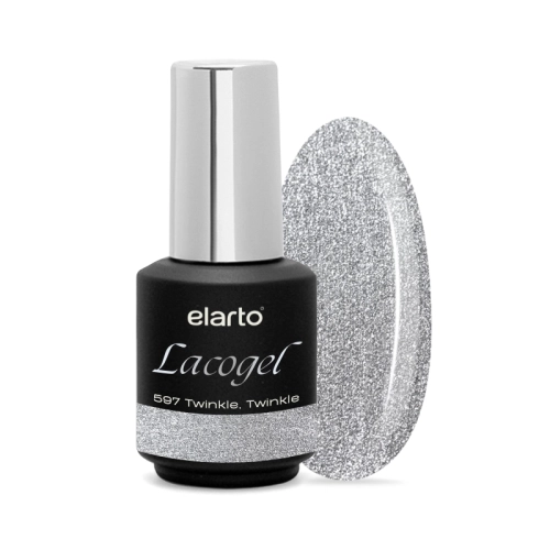 srebrny lakier hybrydowy