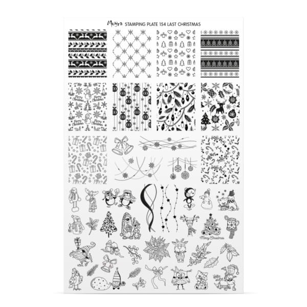 wzorki świąteczne do paznokci