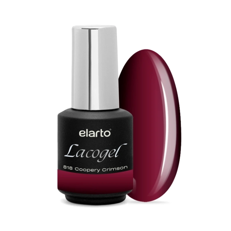 bordowy lakier hybrydowy