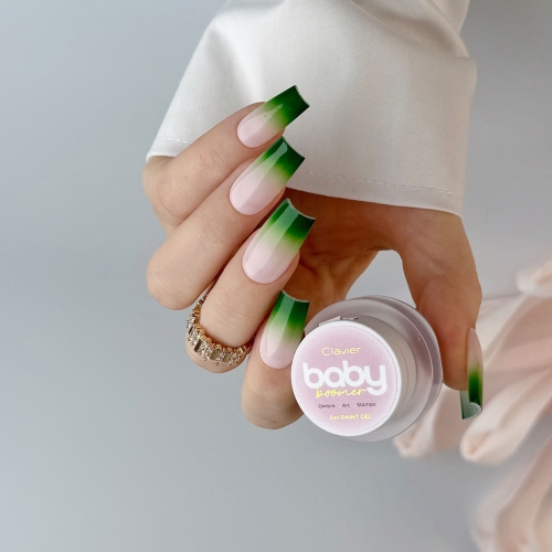 zielona pasta do ombre