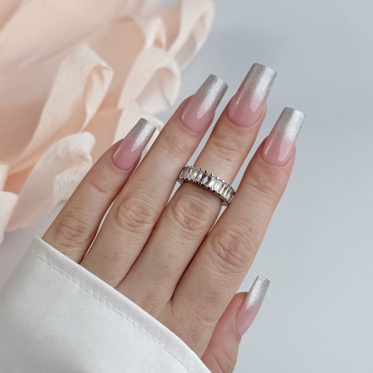 baby boomer nails gel