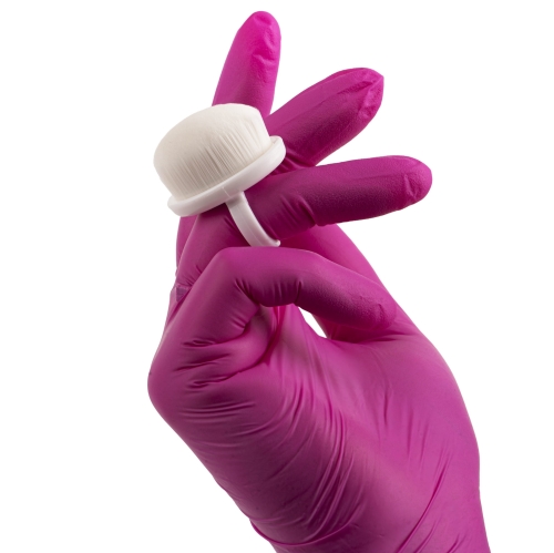 Szczoteczka do paznokci okrągła na palec