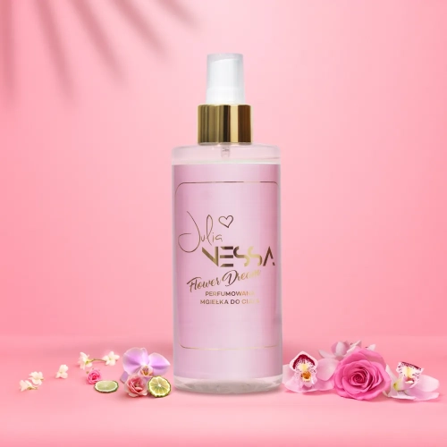 kwiatowa mgiełka do ciała