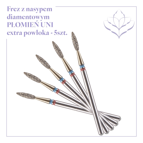 Zestaw frezów PŁOMIEŃ UNI