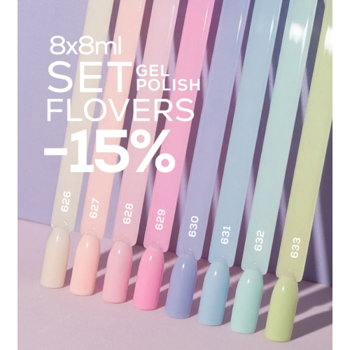 Zestaw lakierów Flovers