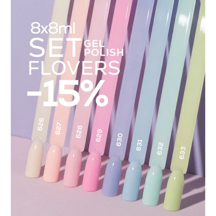 Zestaw lakierów Flovers