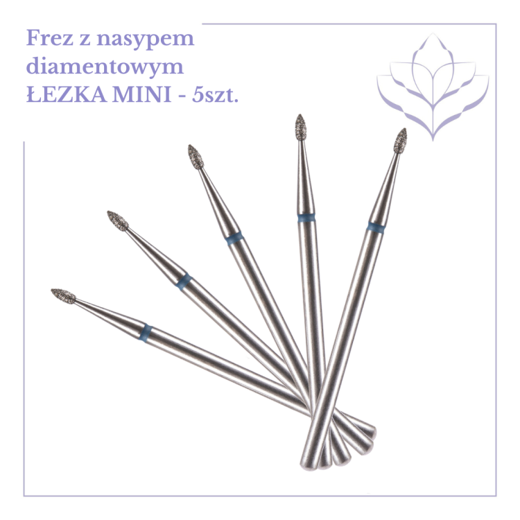 Zestaw frezów ŁEZKA MINI