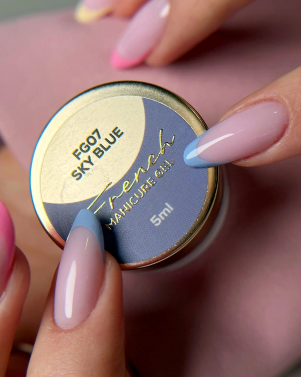 żele kamuflujące do frencha