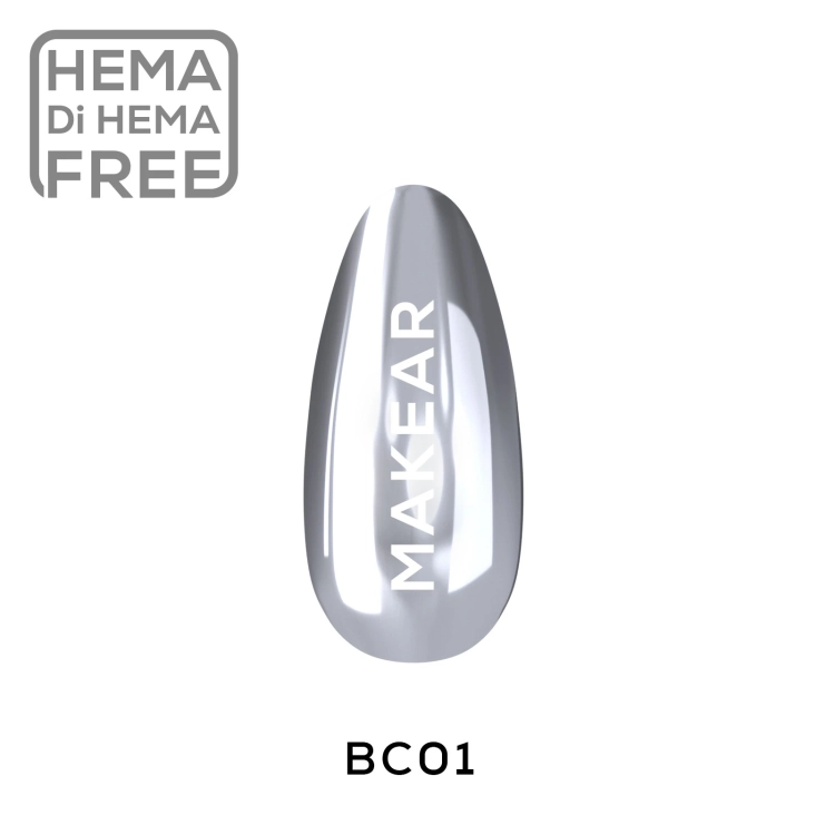 zestaw pyłków w płynie chrome