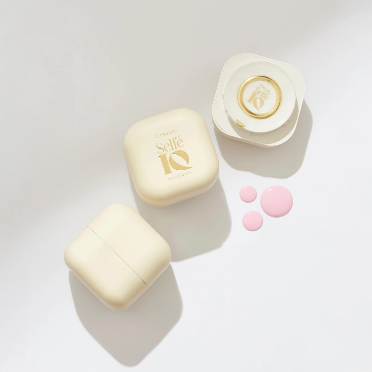 różowy żel do paznokci