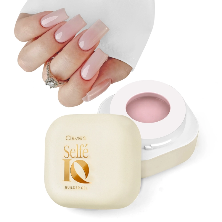 różowy żel do paznokci