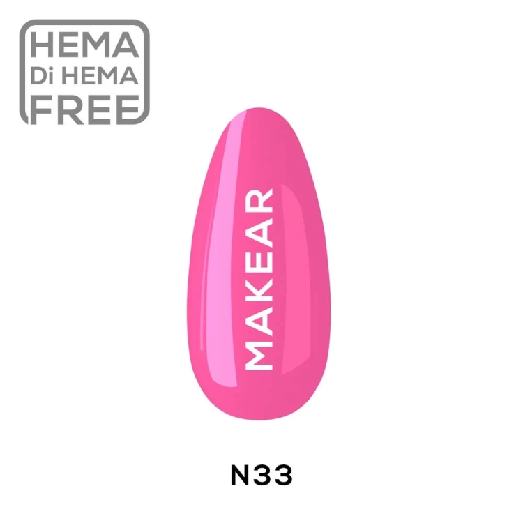 N33 – neonowy bubblegum pink