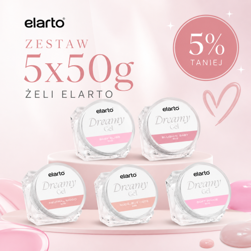 Zestaw żeli budujących Dreamy 5x50g