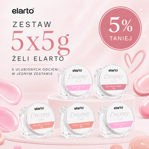 Zestaw żeli budujących Dreamy 5x5g