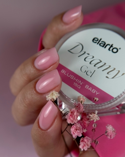 Żel budujący Dreamy Gel Blushin Baby 15g Elarto