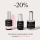 Utwardzenie naturalnej płytki z żelem w butelce Milky Pink Elarto