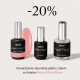 Utwardzenie naturalnej płytki z żelem w butelce Natural Rose Elarto