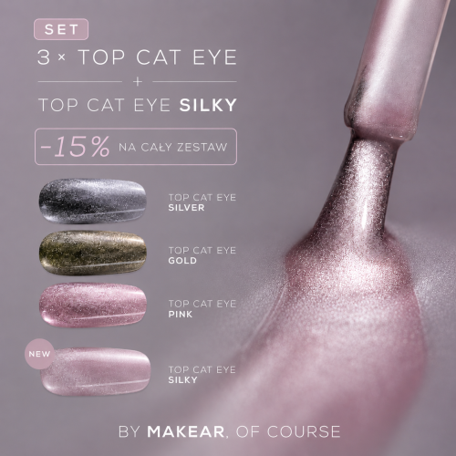 Zestaw topów cat eye
