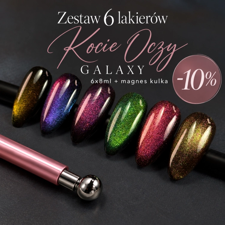 Luksusowy zestaw lakierów Kocie Oczy makear