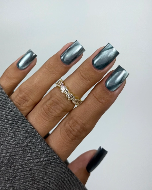 Lakier hybrydowy makear cat eye