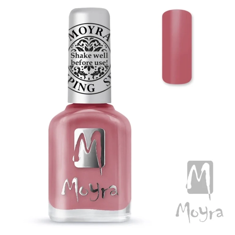Lakier do stempli MOYRA Vintage Mauve 36 - 12 ml